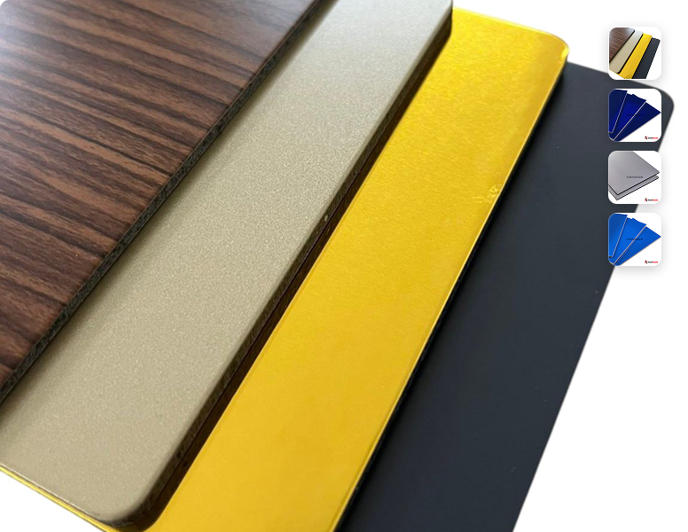 Aluminum composite panels