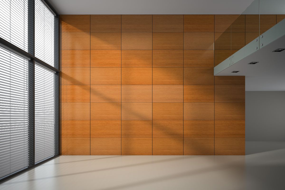 ACP panels used on walls 