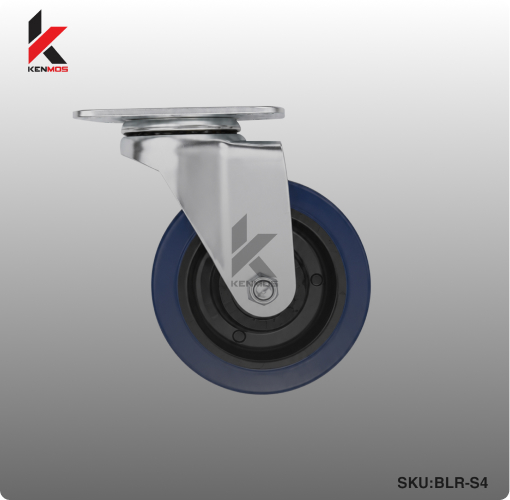 4" BLUE ELASTIC RUBBER SWIVEL