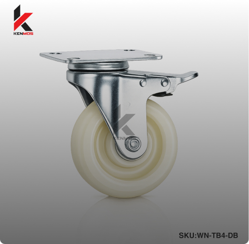 4" WHITE NYLON SISTOM TOPBRAKE